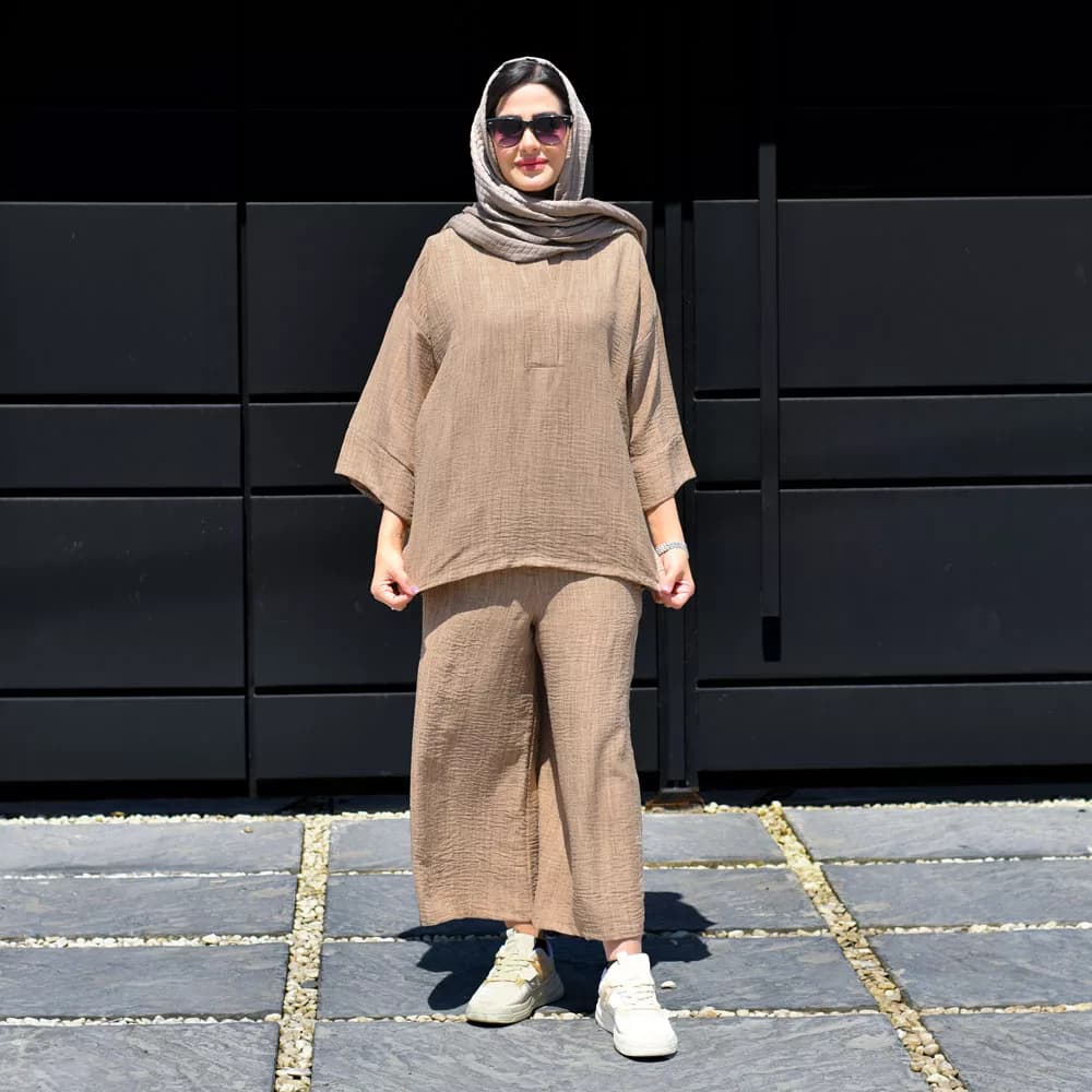 ست شومیز و شلوار دخترانه کد 25805 — تصویر ۶