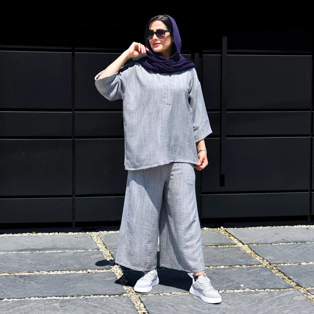 ست شومیز و شلوار دخترانه کد 25805 — تصویر ۷