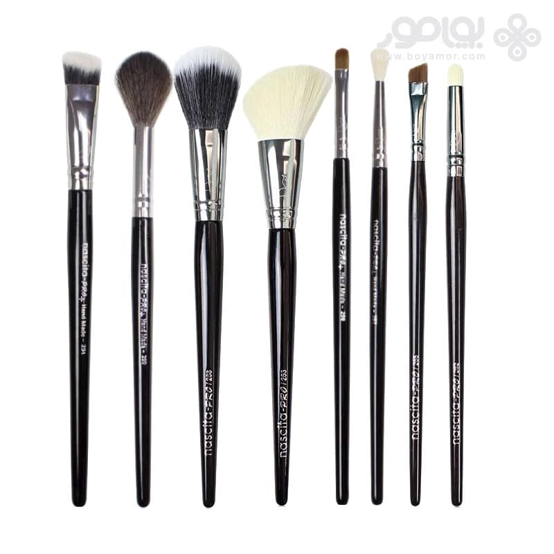 ست برس آرایش روزانه ناسکیتا مدل SET52 بسته 8 عددی