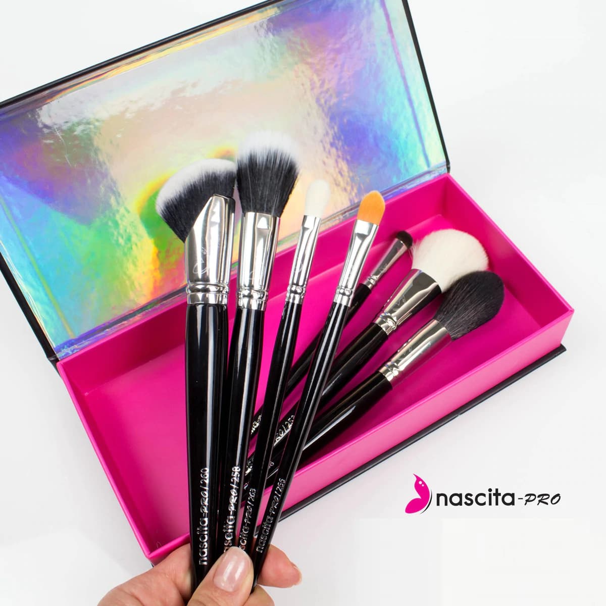 ست برس آرایش حرفه ای ناسکیتا مدل SET36 بسته 7 عددی — تصویر ۲