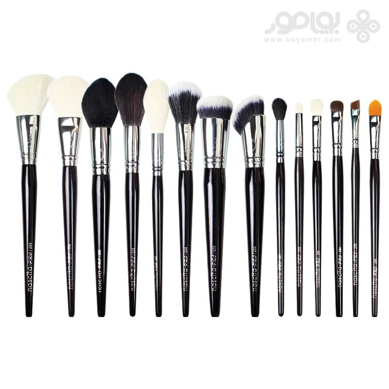 ست برس آرایش حرفه ای ناسکیتا مدل SET38 بسته 14 عددی
