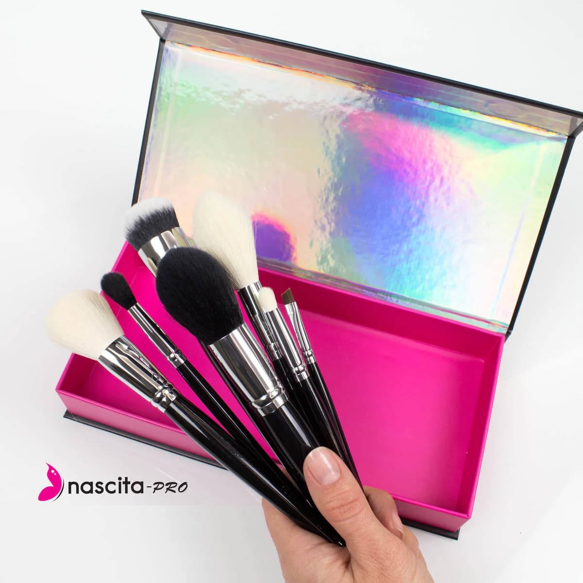 ست برس آرایش حرفه ای ناسکیتا مدل SET37 بسته 7 عددی — تصویر ۲