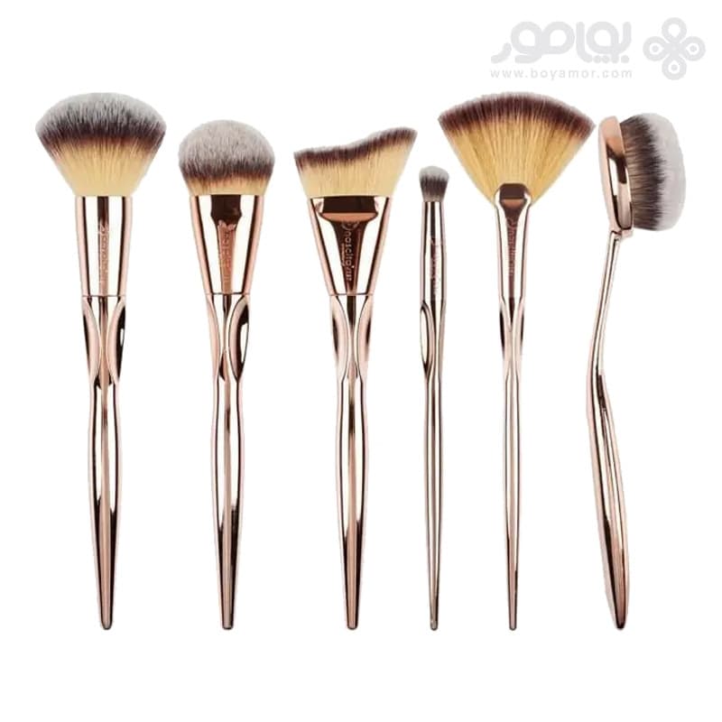 ست برس آرایش ناسکیتا مدل BRONZY GLOW کد KVZ02 بسته 7 عددی