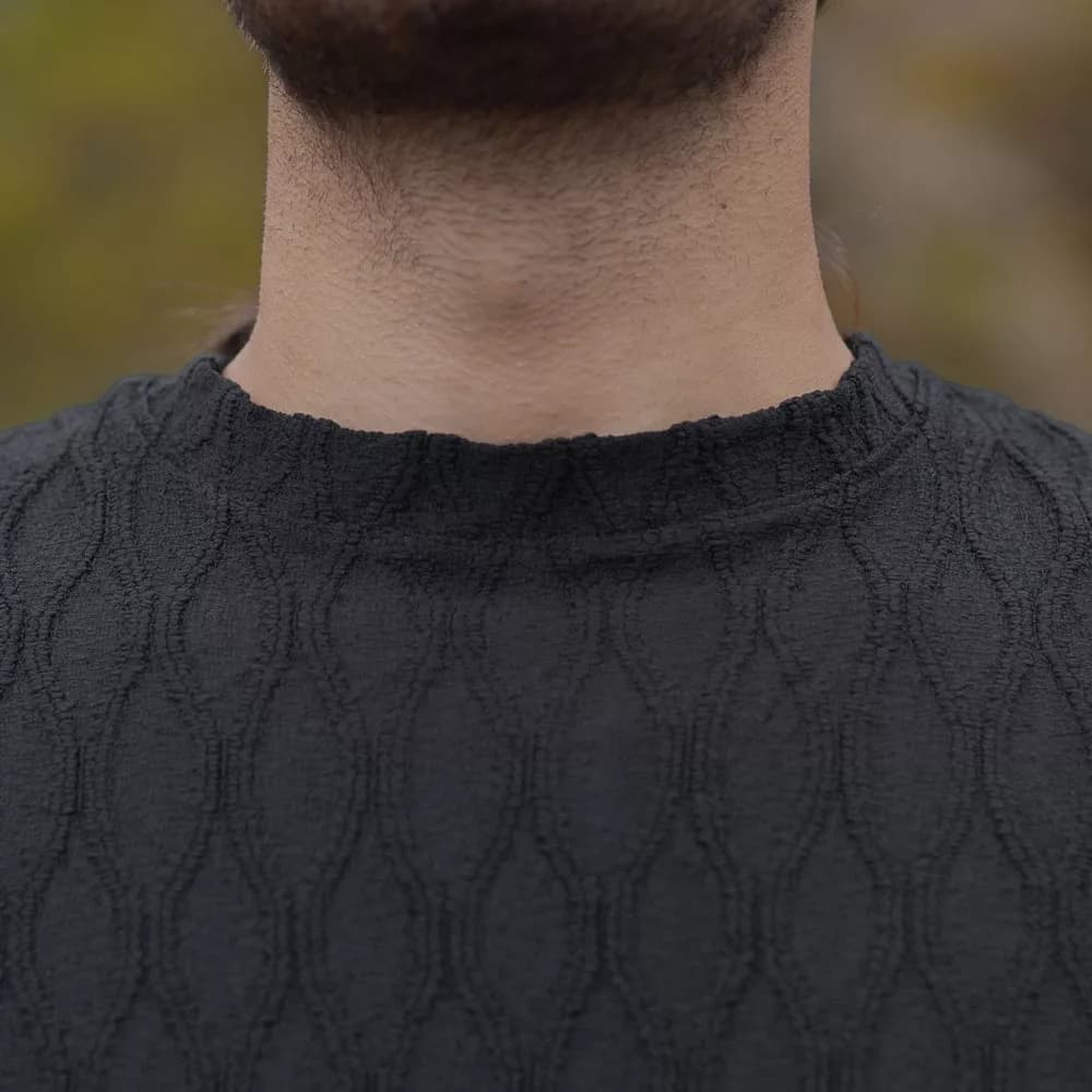 تیشرت مردانه بافتی کد 25631 — تصویر ۵