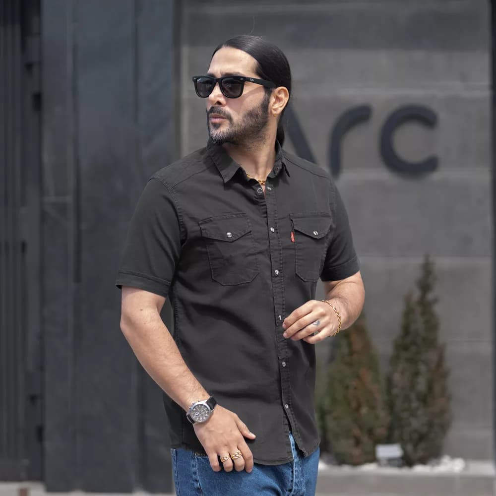 پیراهن مردانه لی کد 25673 — تصویر ۳
