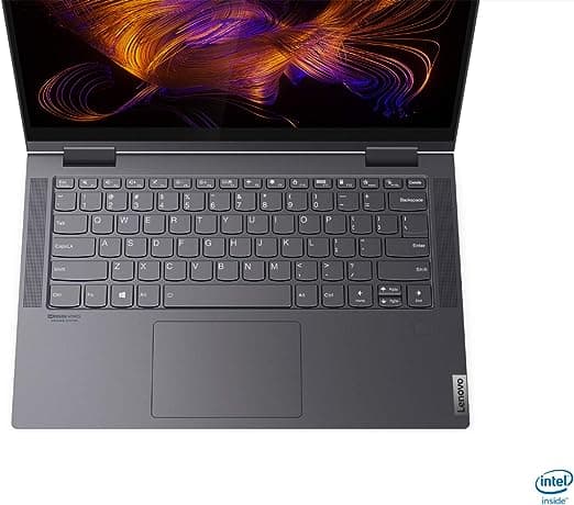 لپ تاپ استوک 14 اینچی لنوو مدلYoga 7i 14 پردازنده i7 رم 12گیگابایت حافظه 512GB SSD صفحه نمایش لمسی — تصویر ۳