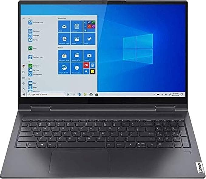 لپ تاپ استوک 15.6 اینچی لنوو مدلYoga 7i 15 پردازنده i5 رم 8 گیگابایت هارد 512GB SSD صفحه نمایش لمسی