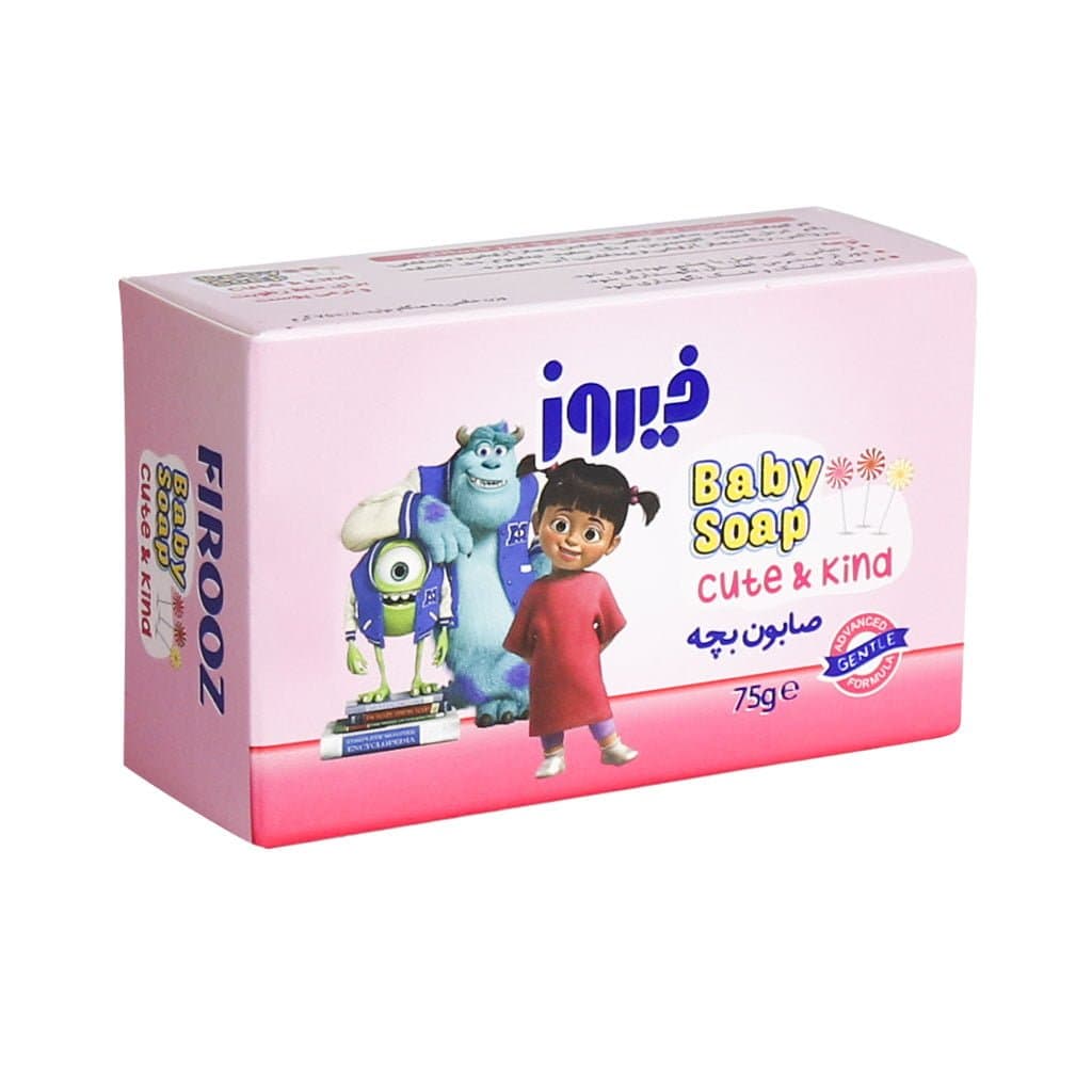 صابون پوست حساس کودک فیروز 75 گرم