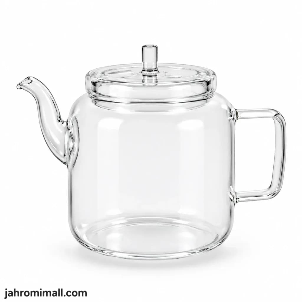 کتری و قوری استوانه پیرکس ناتالی حجم 3200L کد ۲۴۰۲۲۰A — تصویر ۲