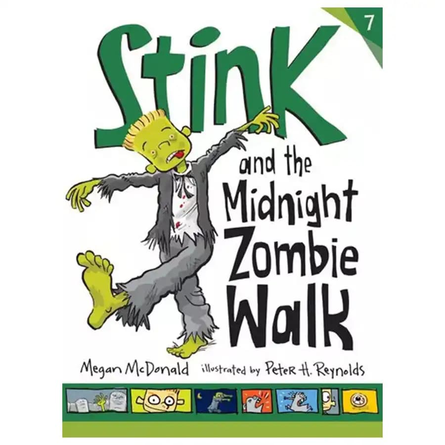 کتاب stink 7 Stink and the Midnight Zombie Walk اثر مگان مک دونالد