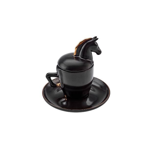 ست قهوه خوری کاراجا مدل Black Horse — تصویر ۵