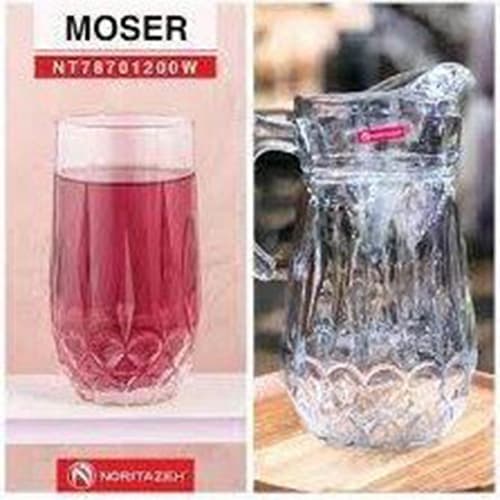 لیوان موزر برند نوری تازه مجموعه 6 عددی — تصویر ۲