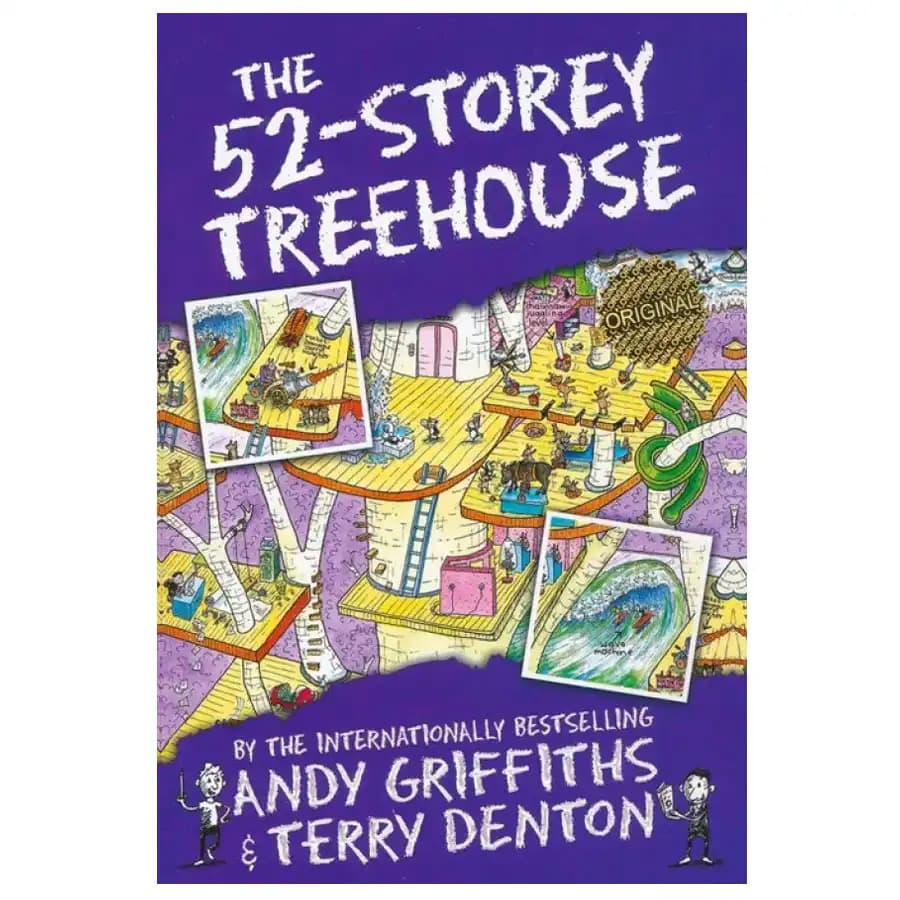 کتاب the 52-storey treehouse اثر اندی گریفیتس