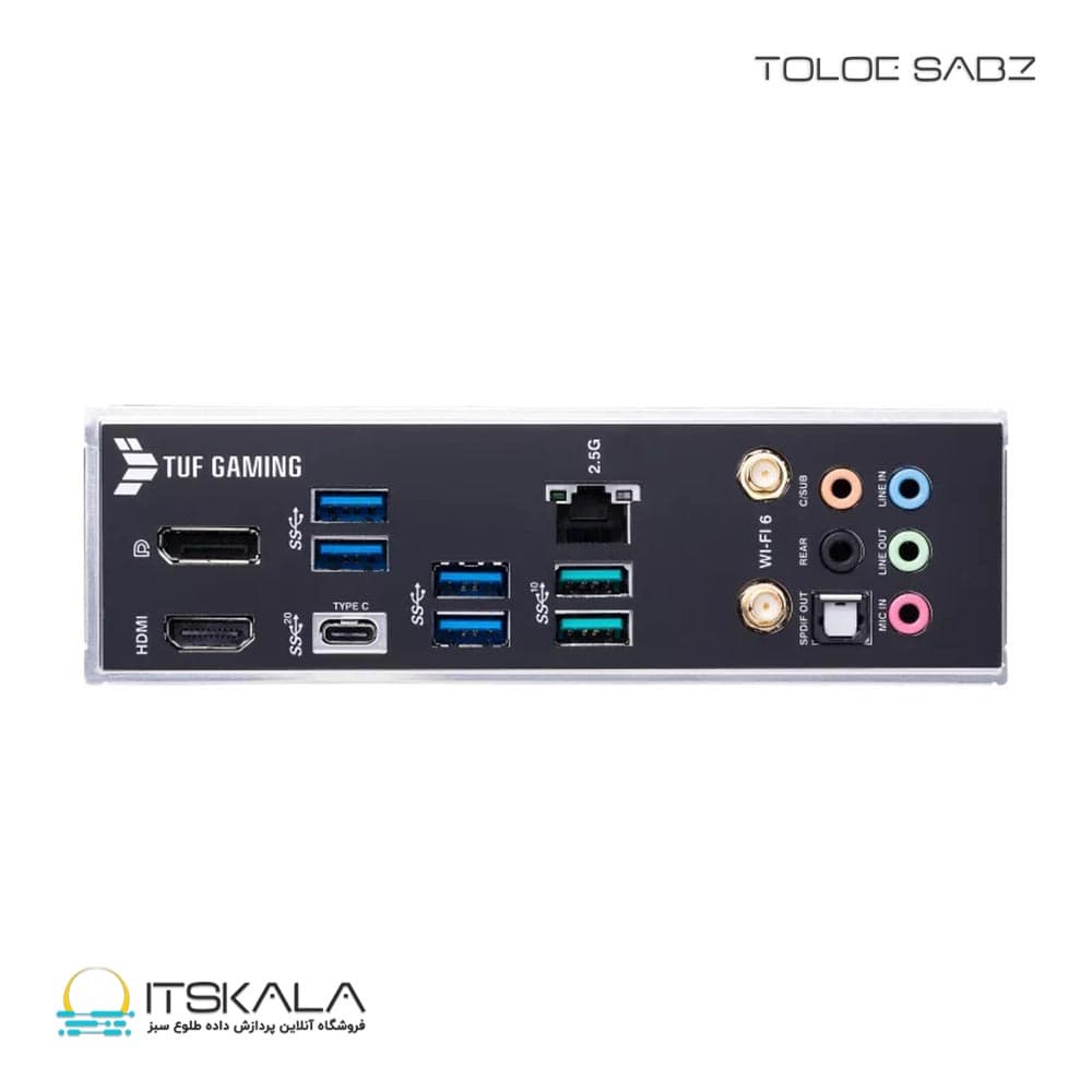 مادربرد ایسوس ASUS TUF GAMING H670-PRO WIFI D4 — تصویر ۶