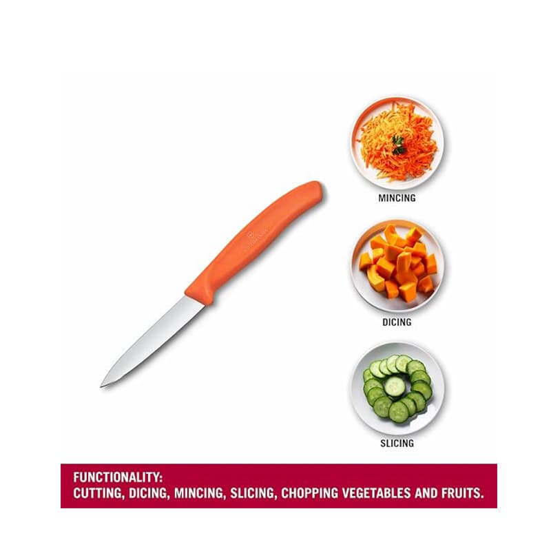 چاقو آشپزخانه تیغه 8 سانتی صاف ویکتورینوکس – Victorinox 6.7609.c1 — تصویر ۲