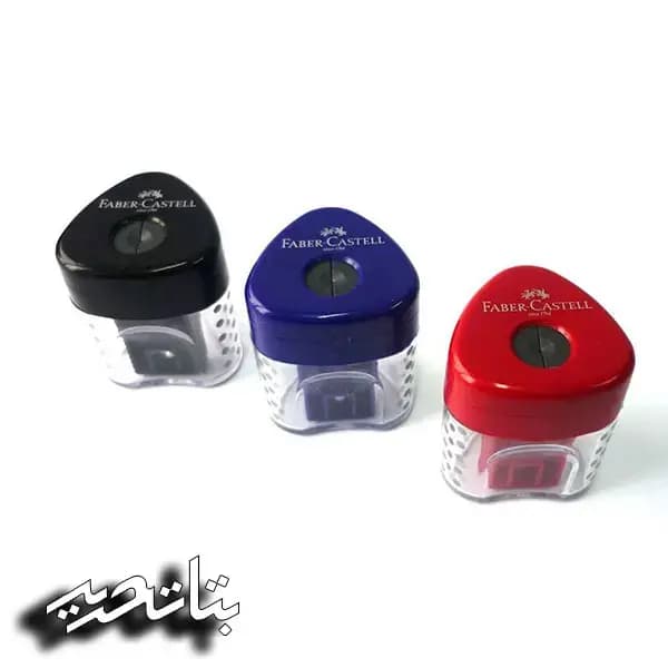 فابرکاستل- تراش مخزن دار- گریپ دار -تک سوراخ 183405 -24 عددی