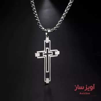 گردنبند صلیب کد 100430