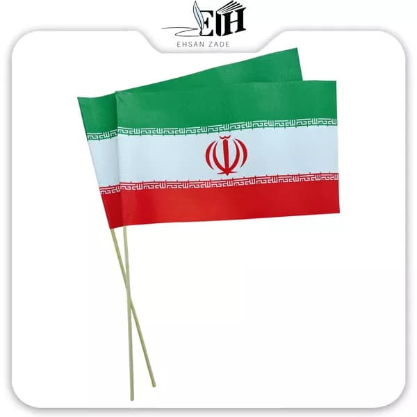 پرچم دسته پلاستیکی 20*30 — تصویر ۴