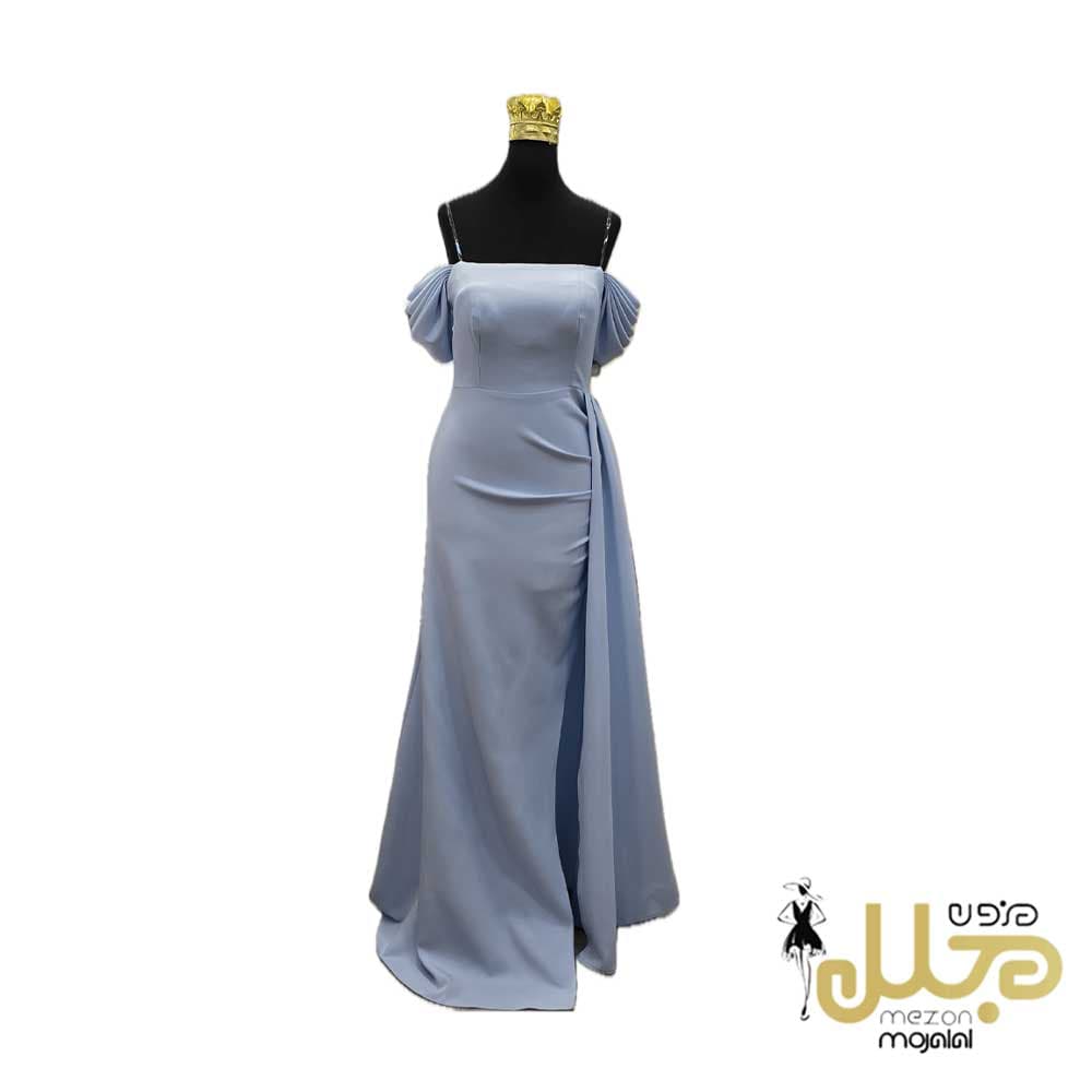 پیراهن ماکسی سمانه ساده — تصویر ۴