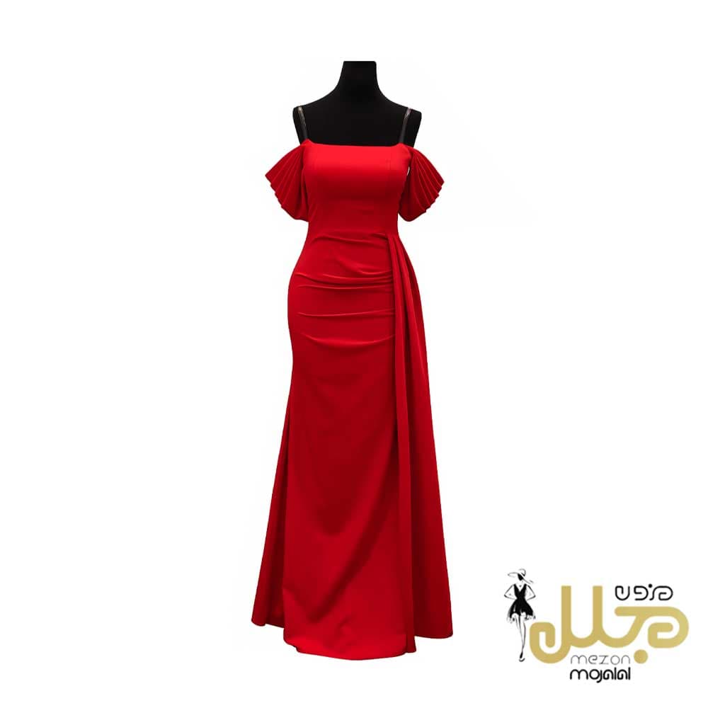 پیراهن ماکسی سمانه ساده — تصویر ۲