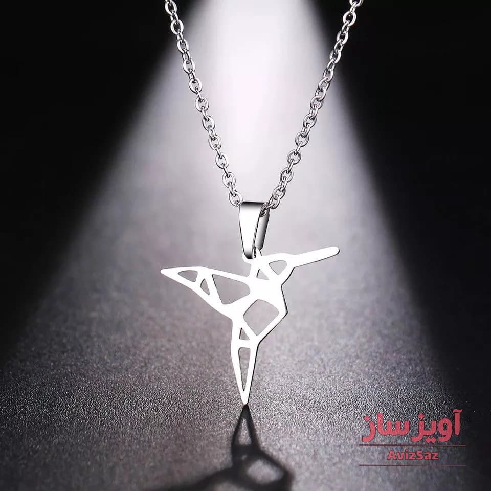 گردنبند مرغ مگس خار کد 100334