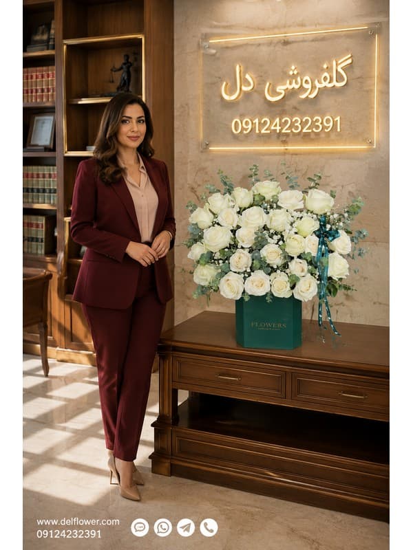 باکس گل روز پدر مناسب با ارسال به حکیمیه