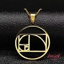 گردنبند فیبوناچی کد 100330
