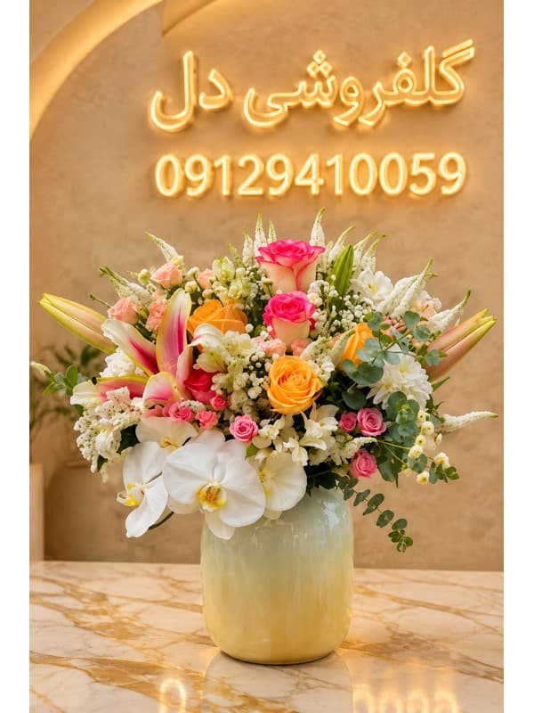 باکس گل فوری برای پیک ویژه در اشتهارد