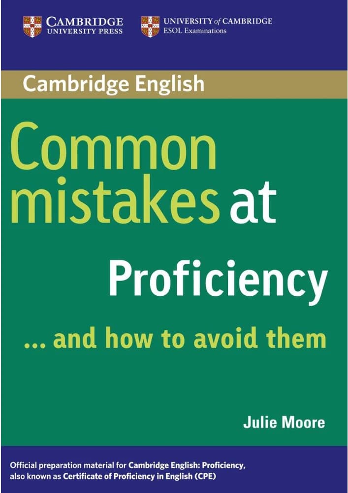کتاب Common Mistakes at Proficiency (اشتباهات رایج در سطح پیشرفته CPE) نسخه انگلیسی PDF