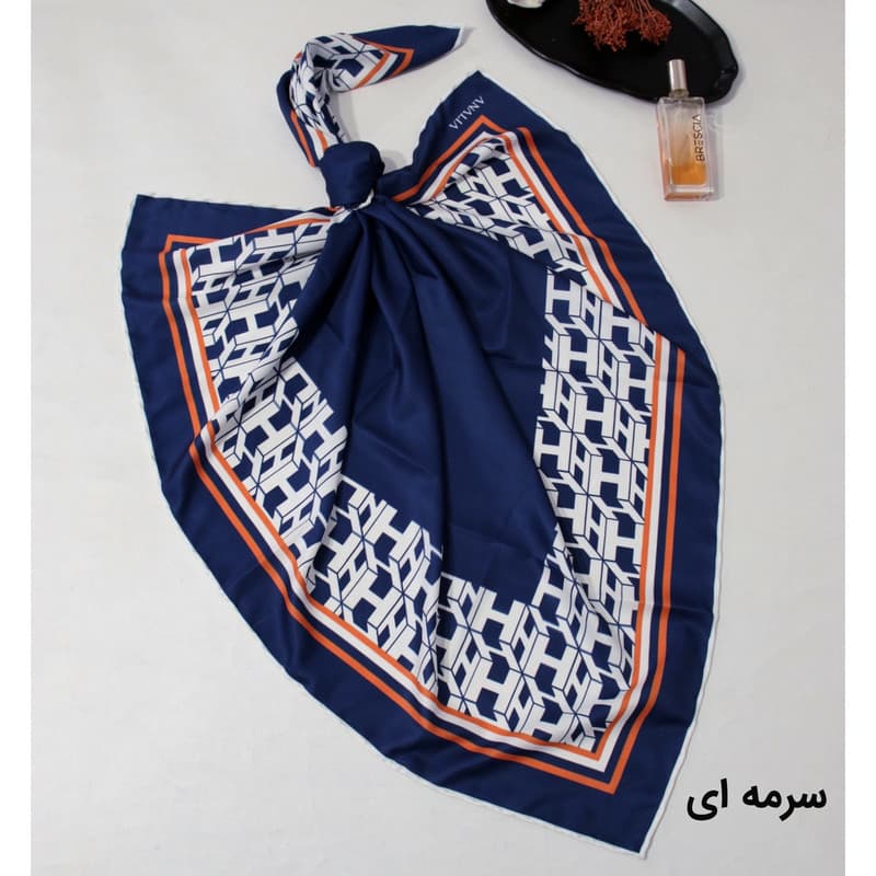 روسری زنانه مدل ساده ابریشم کد a-5010 — تصویر ۱۰