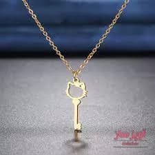 گردنبند کیتی با طرح کلید کد 100286