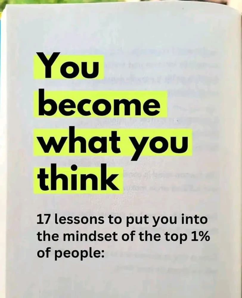 کتاب You Become What You Think (همان می‌شوی که به آن فکر می‌کنی) نسخه انگلیسی PDF |