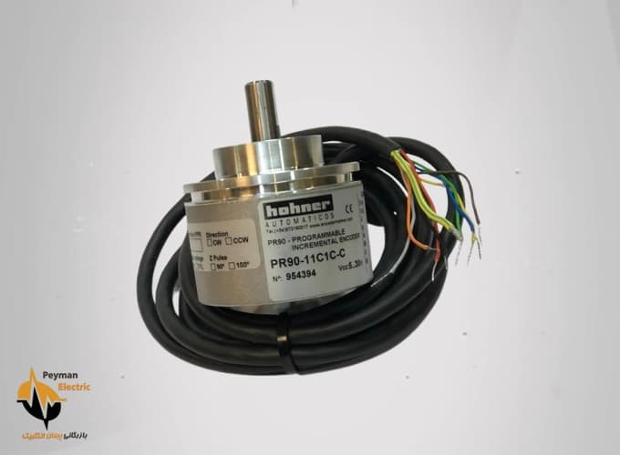 انکودر PR90-11C1C-C | انکودر زاویه نسبی 720 قطر 58 شفت 10 میلیمتر