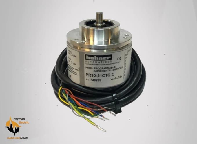 انکودر PR90-21C1C-C | انکودر زاویه نسبی 500 قطر 58 شفت 6 میلیمتر — تصویر ۵
