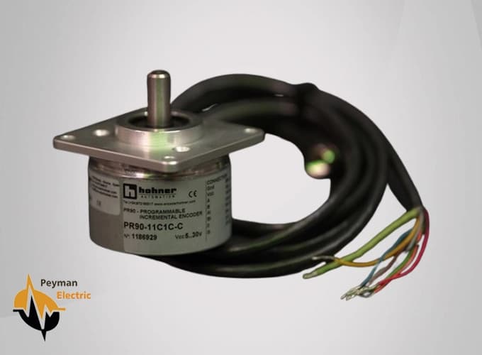 انکودر PR90-25C3C-C | انکودر زاویه نسبی 4096 قطر 58 شفت 6 میلیمتر