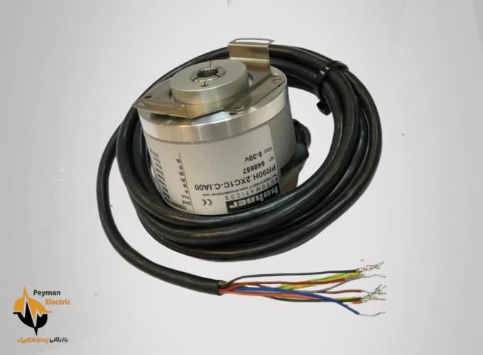 انکودر PR90H-2XC1C-C |انکودر زاویه نسبی 65536 قطر 58 هالوشفت 15 میلیمتر — تصویر ۳