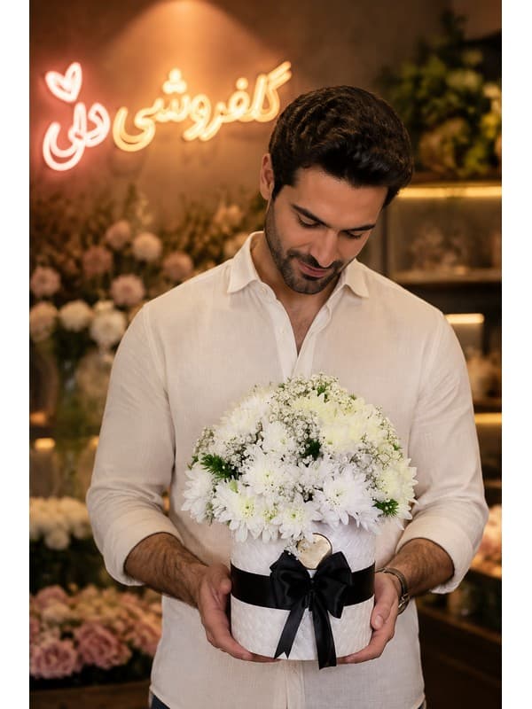 سبد گل روز 2C2136