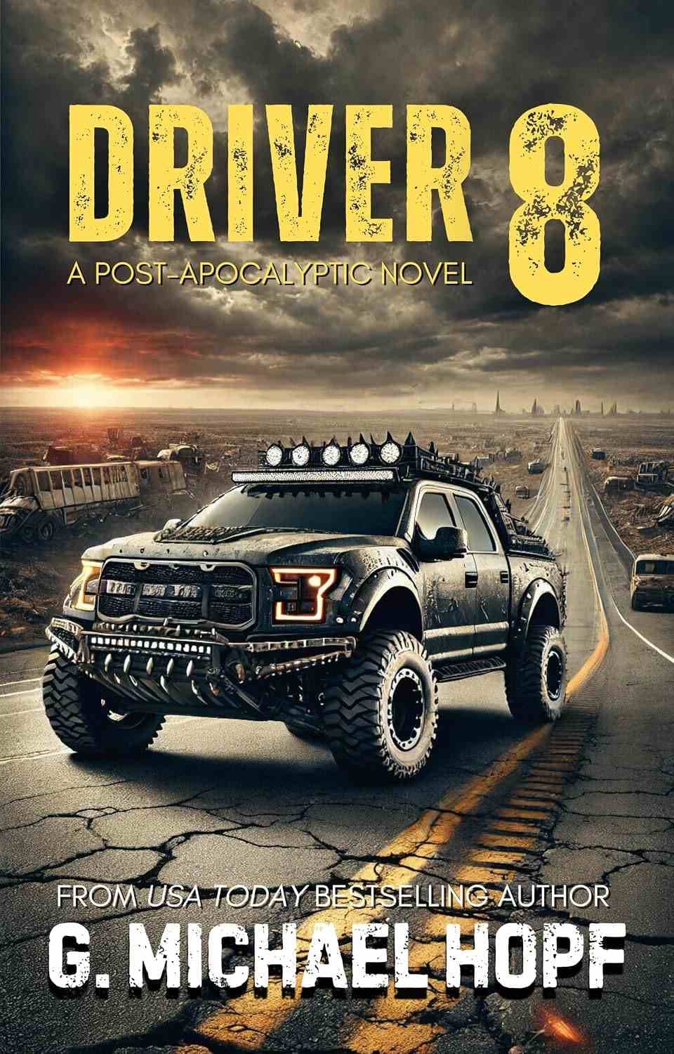 کتاب Driver 8 (راننده ۸) نسخه انگلیسی PDF | جی. مایکل هاپف