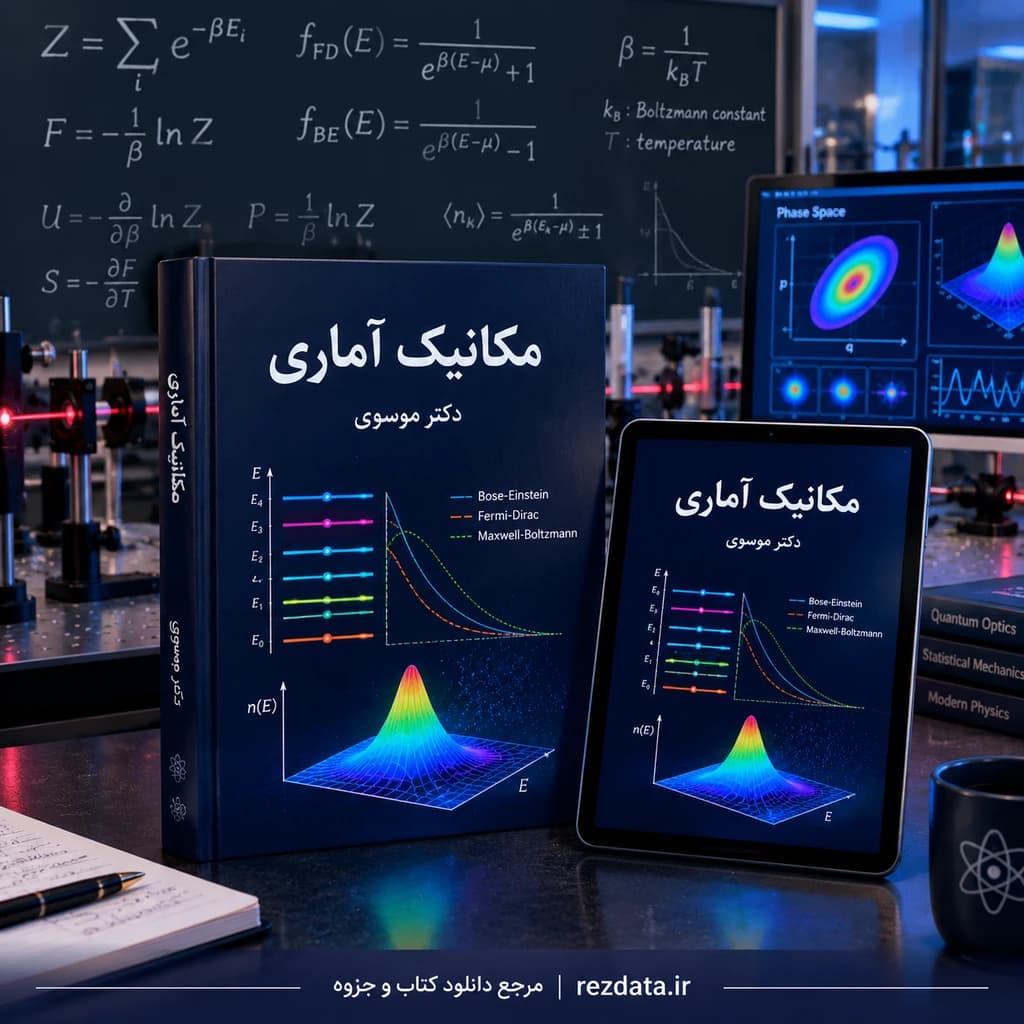 دانلود فایل متنی جزوه دست نویس مکانیک آماری پیشرفته کارشناسی و ارشد فیزیک – رِزدیتا( نسخه پی دی اف PDF)