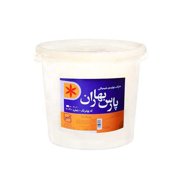 سفید پلاستیک 1 دبه پارس بهار 12 کیلو