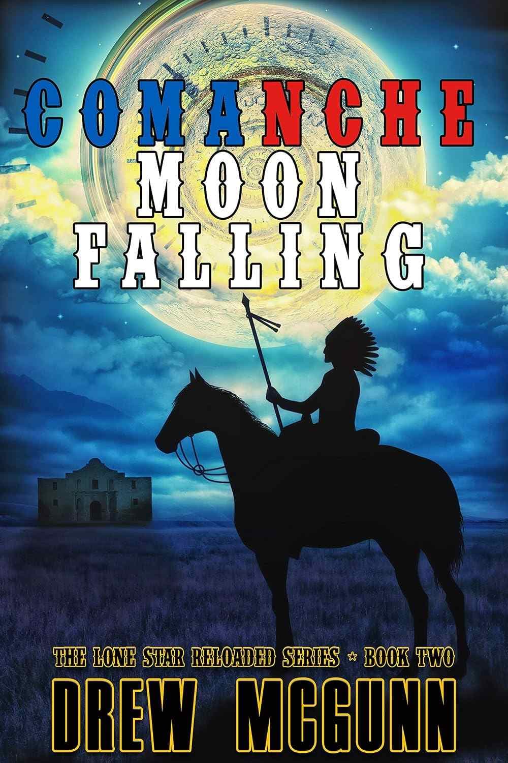 کتاب Comanche Moon Falling (سقوط ماه کمانچی) نسخه انگلیسی PDF | درو مک‌گان