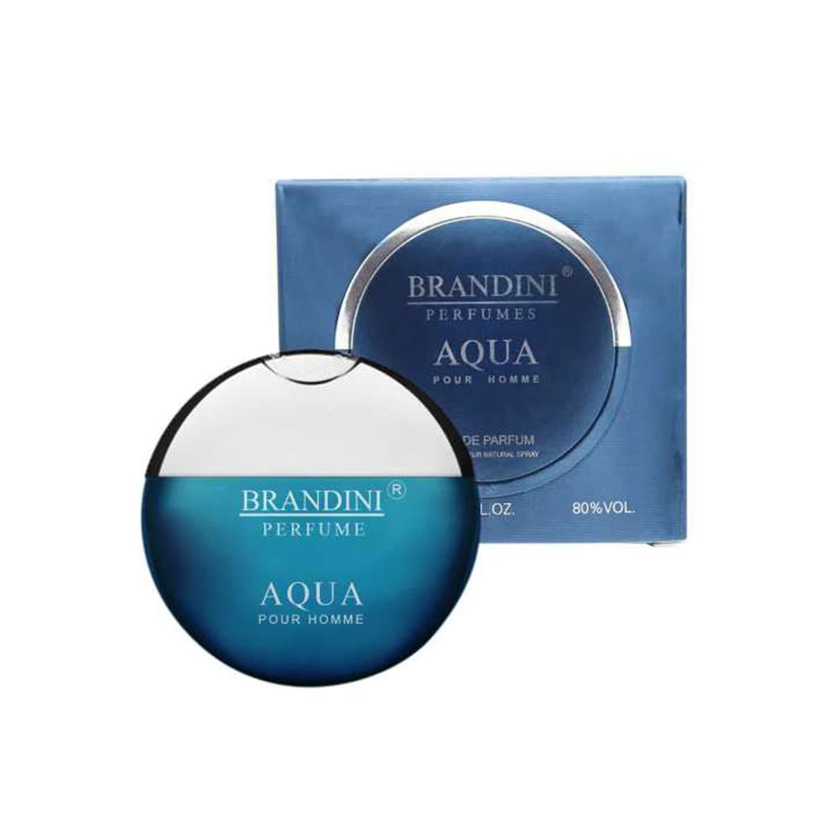 عطر مردانه جیبی برندینی طرح بولگاری آکوا پور هوم Brandini