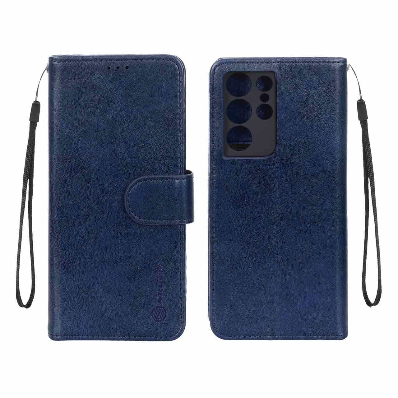 کیف موبایل مگنتی Nillkin مدل Samsung Galaxy S21 Ultra – سرمه ای