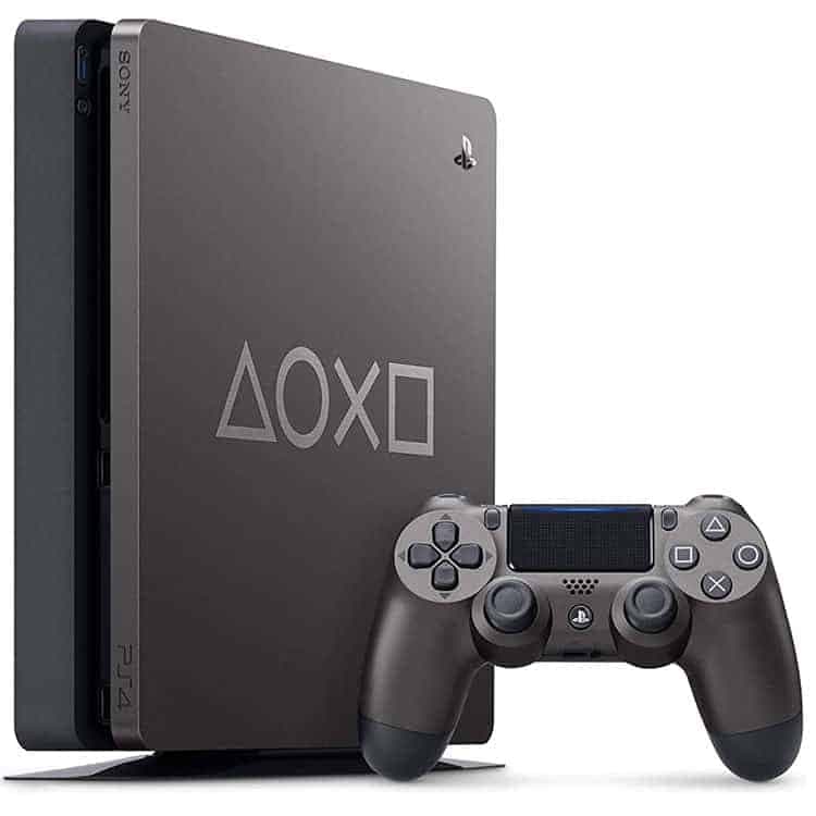 کنسول بازی PlayStation 4 Slim باندل Days of Play – رنگ Steel Black – ظرفیت ۱ ترابایت – اپن باکس