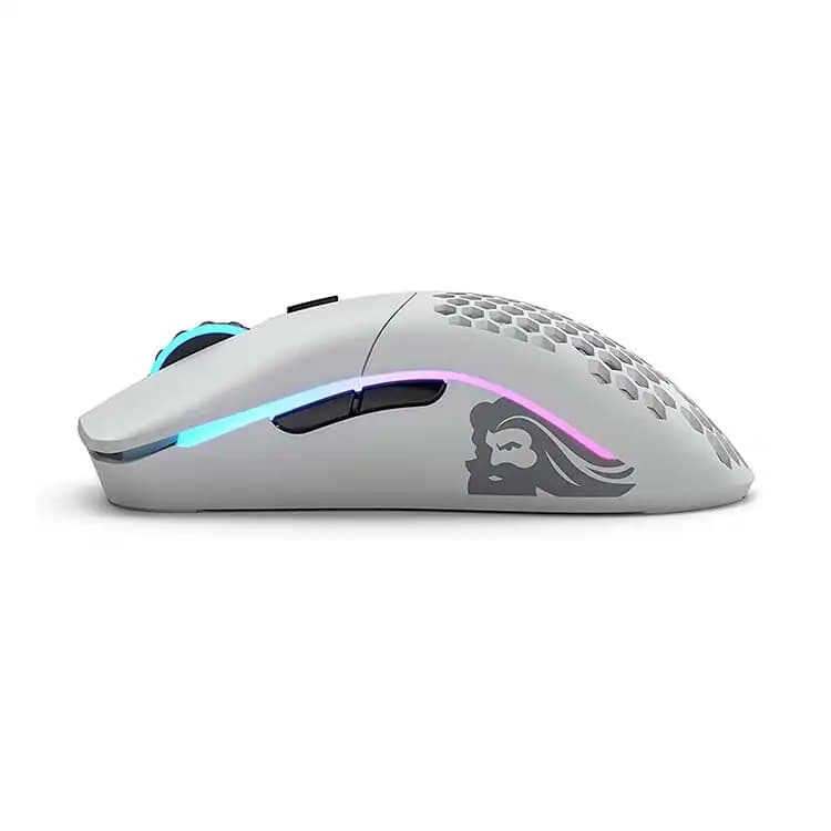 موس گلوریوس مدل Glorious O – minus Wireless سفید مات سفارش آمریکا — تصویر ۵