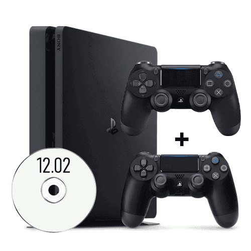 کنسول بازی سونی مدل Playstation 4 Slim – ظرفیت 1 ترابایت ( کپی خور) – دو دسته – اپن باکس