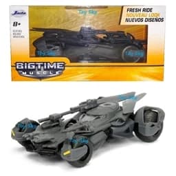 اسباب بازی - ماکت ماشین - بتموبیل بتمن (BvS BATMOBILE) - مقیاس 1.32 برند جادا Jada - طول 14 سانتی متر - دارای جعبه — تصویر ۲
