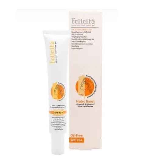 ژل کرم ضد آفتاب پوست چرب و حساس SPF70 فلیچیتا 40 میلی لیتر — تصویر ۲