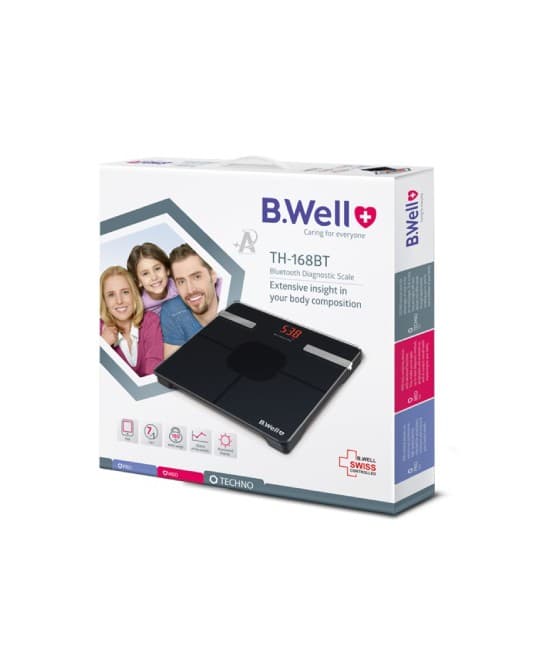 ترازوی تشخیصی بلوتوث دار بی ول مدل WK-168 BT — تصویر ۲