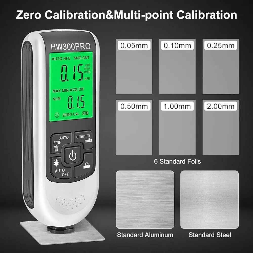ضخامت سنج رنگ خودرو HW-300PRO — تصویر ۷